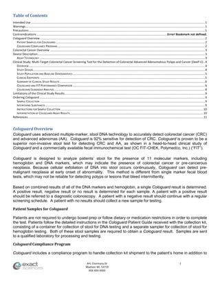 how to read cologuard results